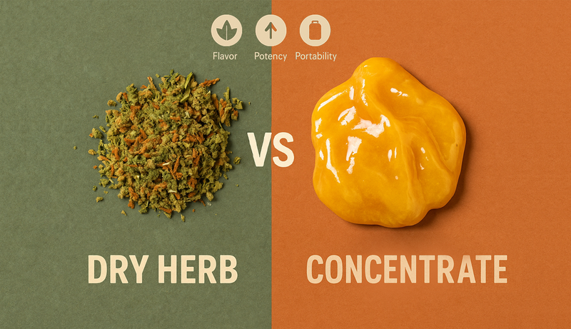Dry Herb Vape vs Concentrate Devices