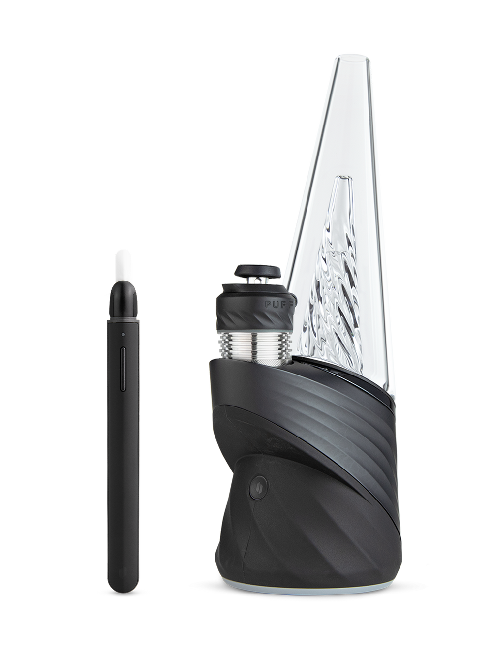 Puffco Peak Pro dab rig paired with the onyx Hot Knife as a dab rigs and accessories bundle