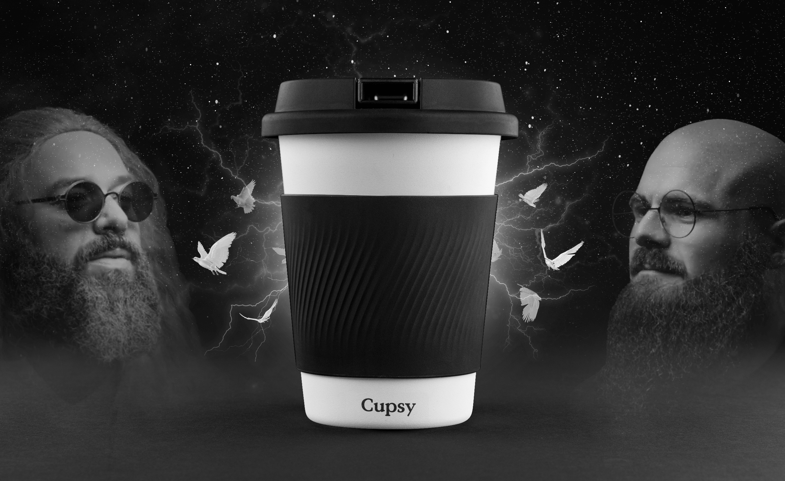 The Cupsy: Our Discreet Coffee Cup Pipe