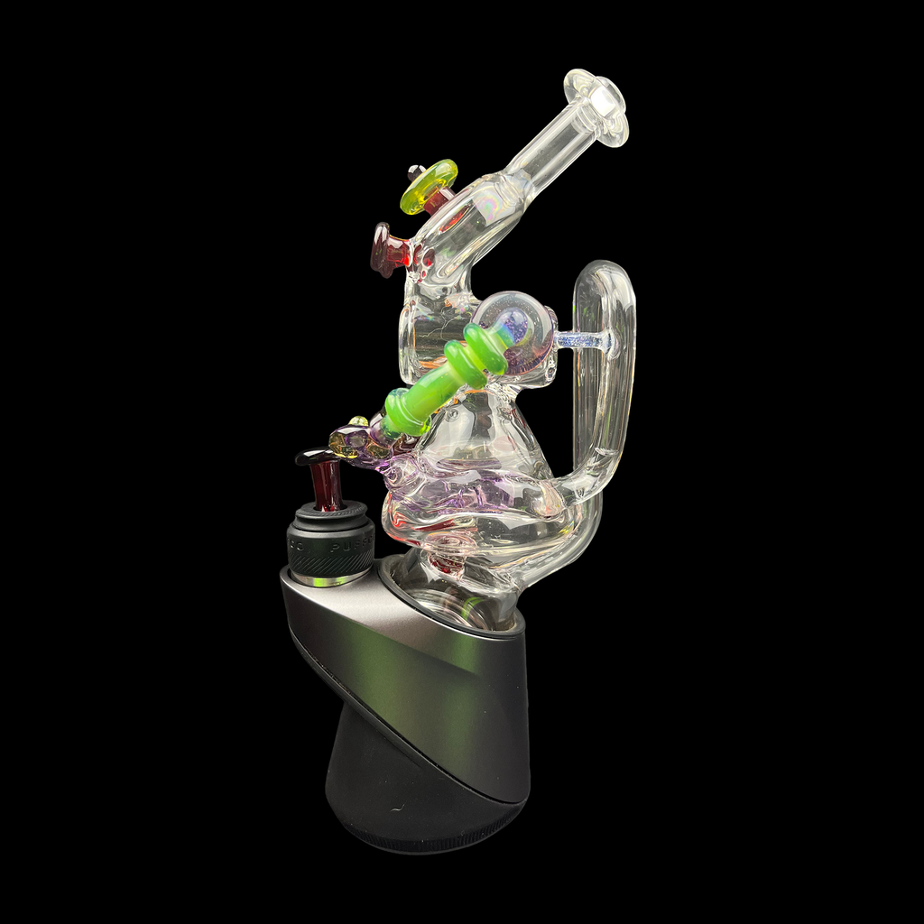 Puffco Peak Water Filter - Custom Puffco Top by Happy Time Glass #13 - Elev8