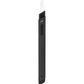 Front shot of Puffco black hot knife with white tip 