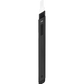 Puffco black dab hot knife against white background side angle
