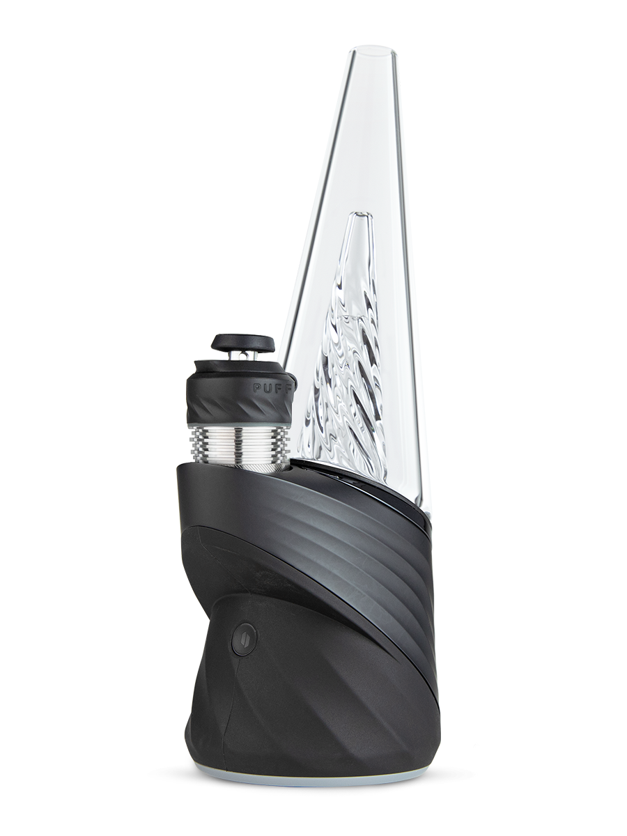 Peak Pro 3DXL black dab rig against white background