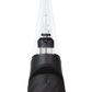 front angle of Puffco Peak Pro black high tech dab rig
