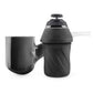 black concentrate vaporizer with proxy pipe separated from proxy pipe
