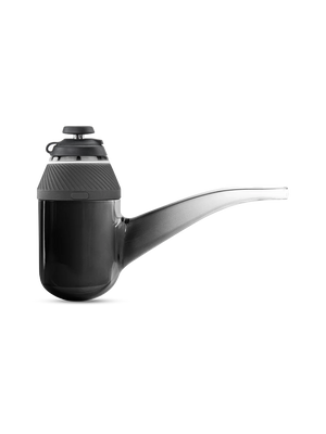 Puffco Proxy black concentrate vaporizer against white background
