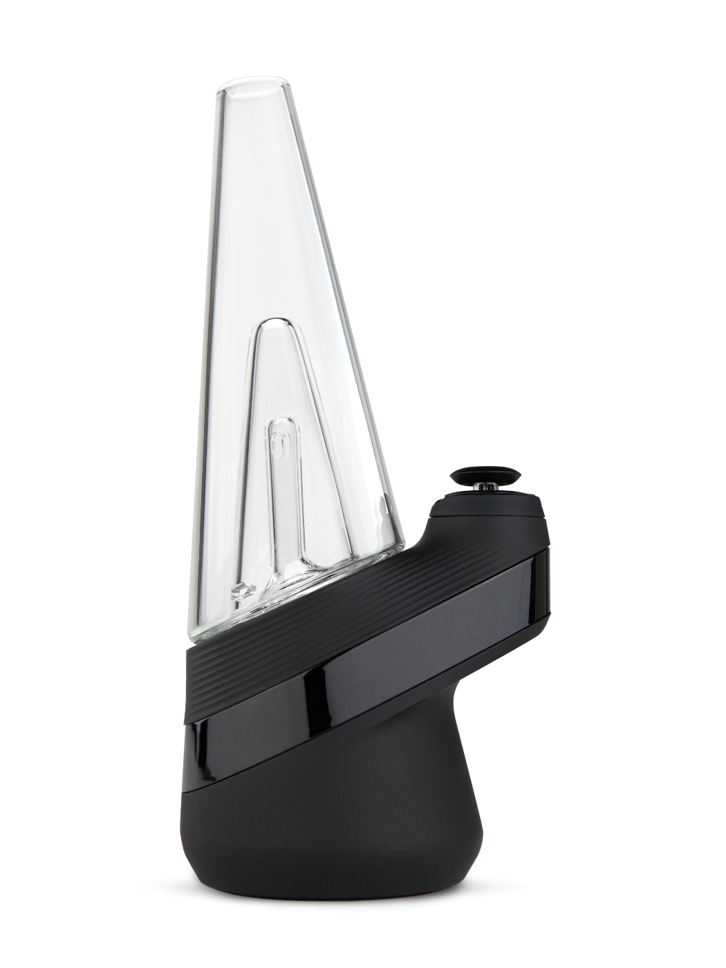 Side shot of Puffco Peak smart dab rig
